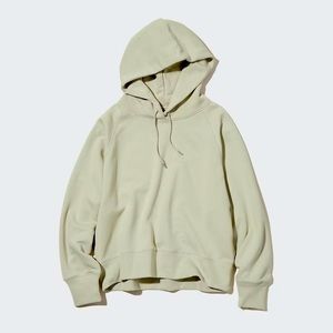 Uniqlo NWOT Sweat Long Sleeve Hoodie in light green | size L